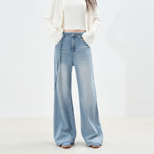 【商场同款】麦檬春秋牛仔长裤4G8151371X 商品图0