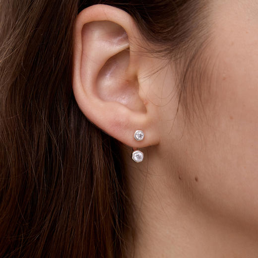 ARSIS｜流光系列 泡泡不对称耳钉 商品图3