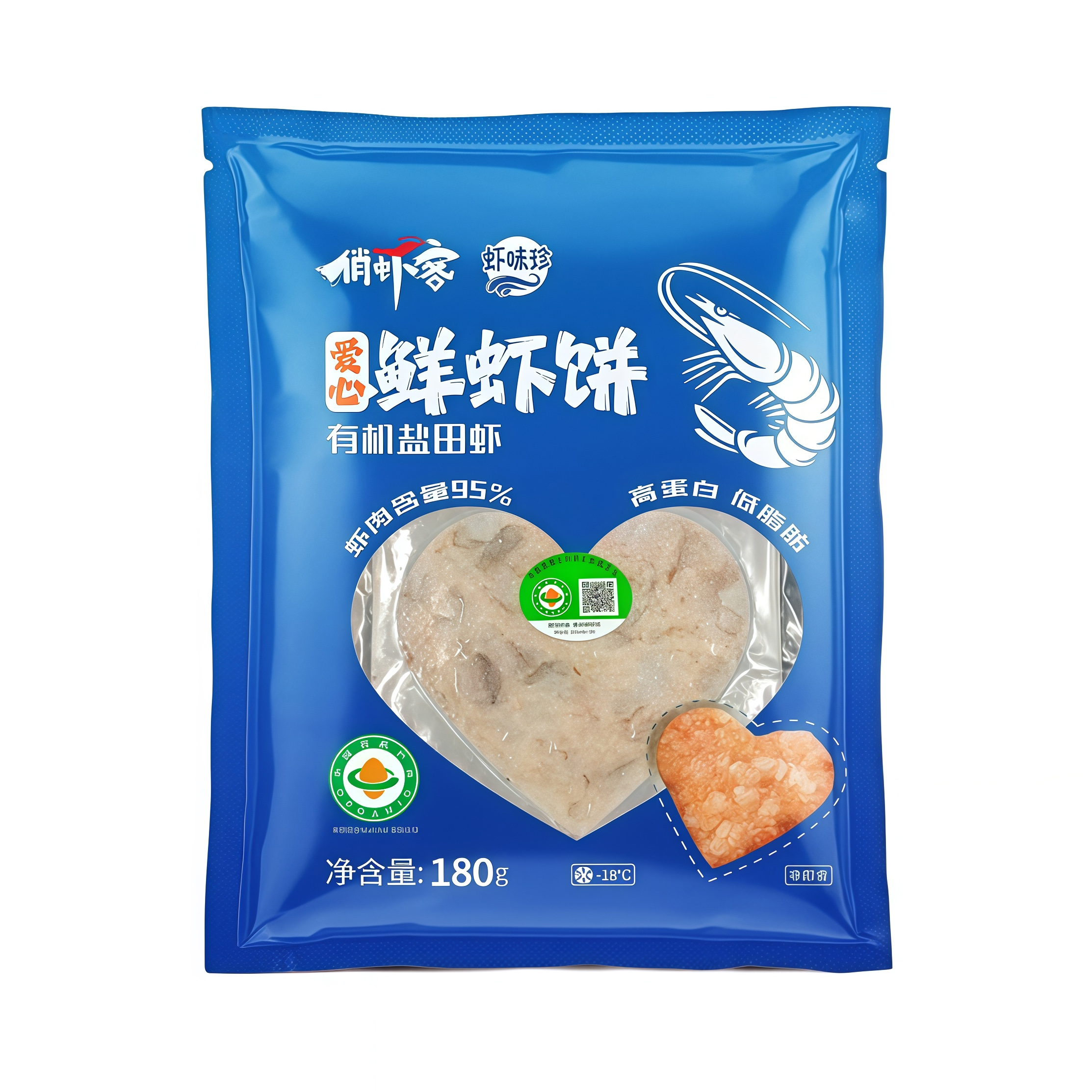 朴愿甄选 有机鲜虾饼