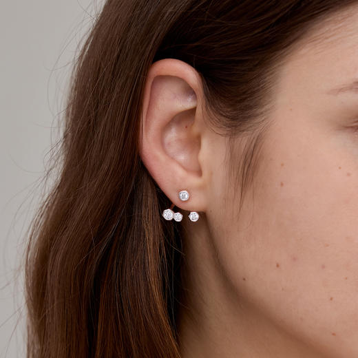 ARSIS｜流光系列 泡泡不对称耳钉 商品图4