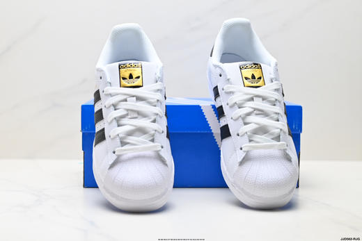 阿迪达斯Adidas Superstar贝壳头经典百搭休闲运动板鞋C77124男女鞋 商品图6