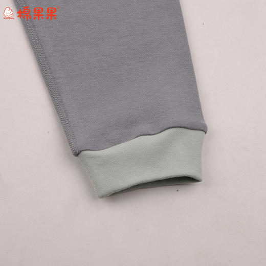 棉果果冬季新品暖姜棉柔软保暖90-130码暖姜套头套装M411302425669 商品图6