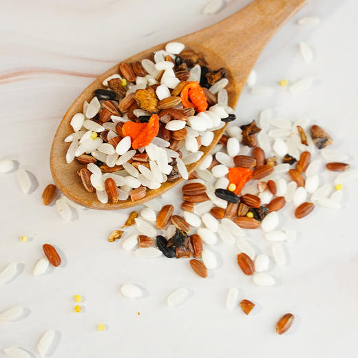 溢田胡萝卜红米香菇饭1kg 商品图3