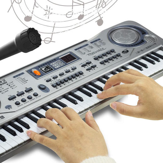 婴待卫儿童61键入门型演奏电子琴MQ-6101/GA-6106 商品图3