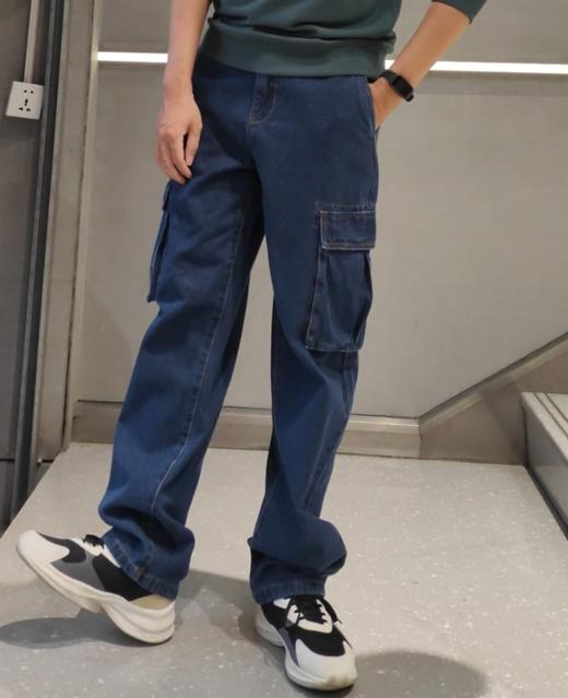 佐丹奴男装25年新款商场同款工装口袋牛仔裤01115043 商品图1