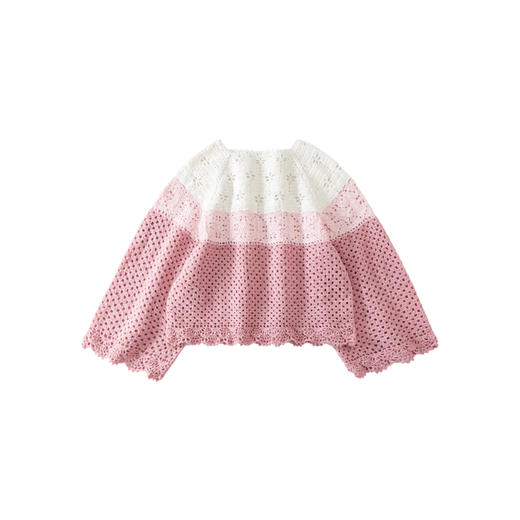 苏苏姐家珠光碧影育克上衣手工DIY钩针衣服毛线团自制材料包 商品图4