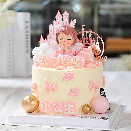 女孩周岁蛋糕 商品图0