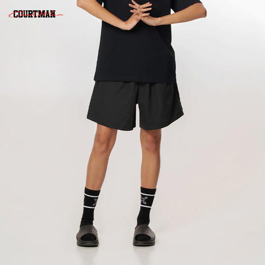 COURTMAN野球帝美式休闲运动短裤男夏新款篮球跑步训练四分裤 商品图3