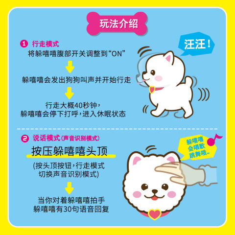 Mimiworld 机灵唐妮妮-躲嘻嘻 女孩儿童宠物过家家生日礼物 商品图4