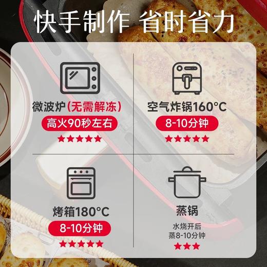 【顺丰/京东】幸福西饼 爆浆拉丝芝士卷组合 烤芝士牛肉卷 鸡肉卷 儿童早餐 空气炸锅半成品 120g/盒 - 幸福西饼 商品图4