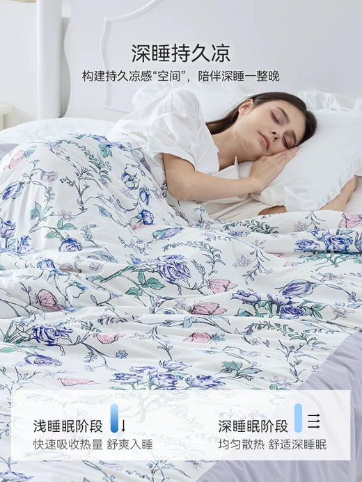Domiamia 成人夏季凉感被-锦氨 空调被可机洗抑菌被芯 商品图1