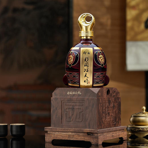 仰韶彩陶坊 天时龙 陶融型白酒 整箱6瓶礼盒装 53度500ml 宴请送礼 商品图1