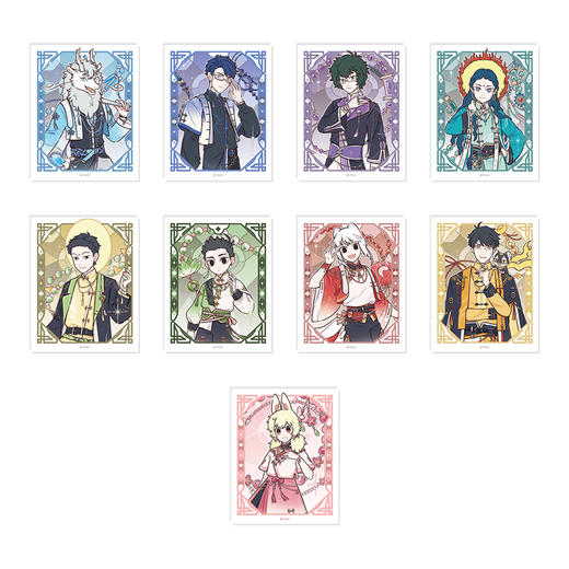 《非人哉官方店》风华绮匣系列拍立得盲盒逆向银卡动漫周边收藏卡牌 商品图4