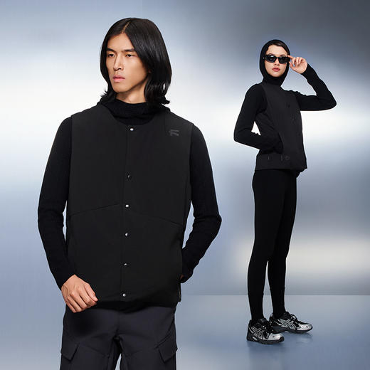 轻盈圆V领智能温控马甲 商品图3