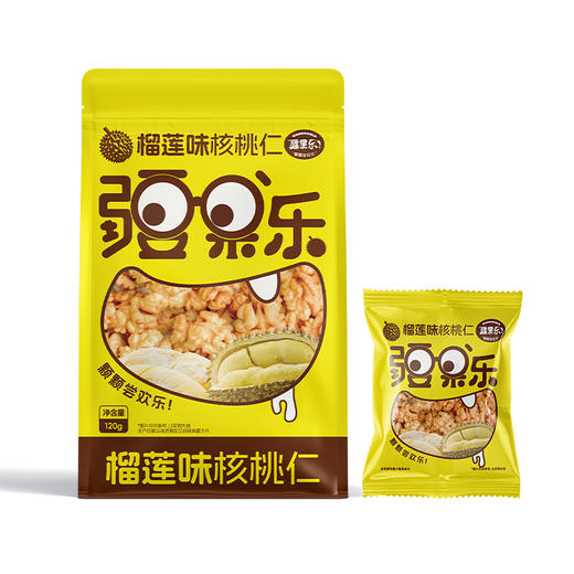 【疆果乐】榴莲味核桃仁120g 商品图7