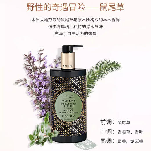 MOR 澳魅 护手润体乳 500ml 鼠尾草香 商品图4