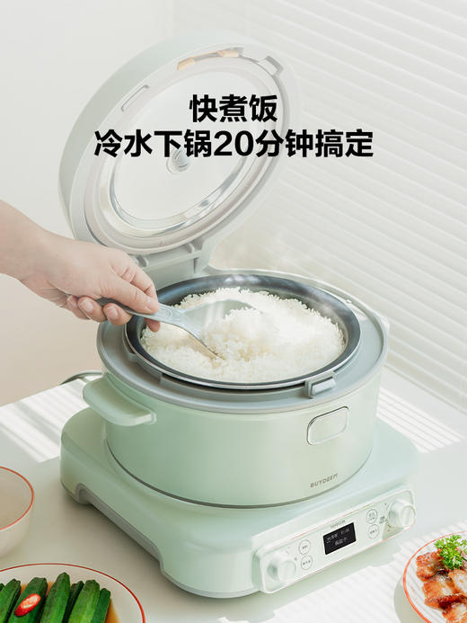 北鼎电饭煲家用3升IH变频加热多功能烹饪机煮饭锅分体式RD5731 商品图0