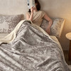 【牛奶雕花绒毯】秋冬毛毯牛奶绒雕花复合毯保暖办公室午休沙发毯子 商品缩略图2