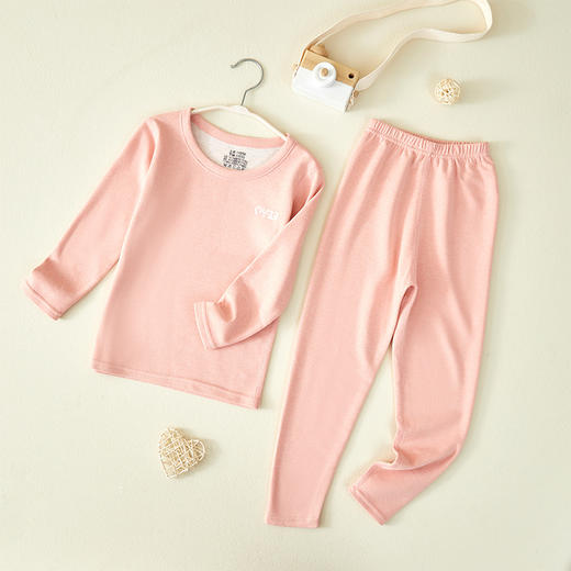 【聚热保暖❗️儿童羊毛蚕丝套装】天然山羊毛+细腻桑蚕丝，蓄热锁温，全身心呵护！秋冬男女童秋衣秋裤中大童宝宝保暖内衣睡衣 商品图8