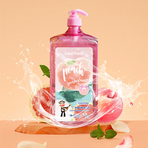大嘴猴西柚白桃洗洁精1kg 商品图1