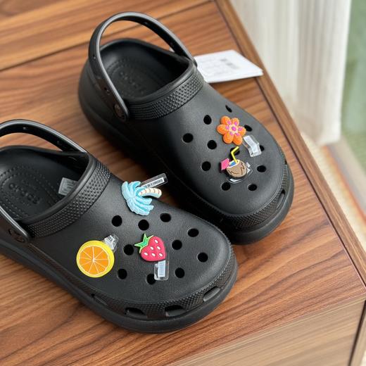 骆&驰 经典泡芙 厚底洞洞鞋 商品图13