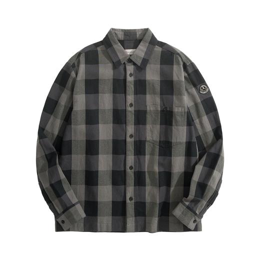 男款联名款格纹长袖衬衫018 商品图0