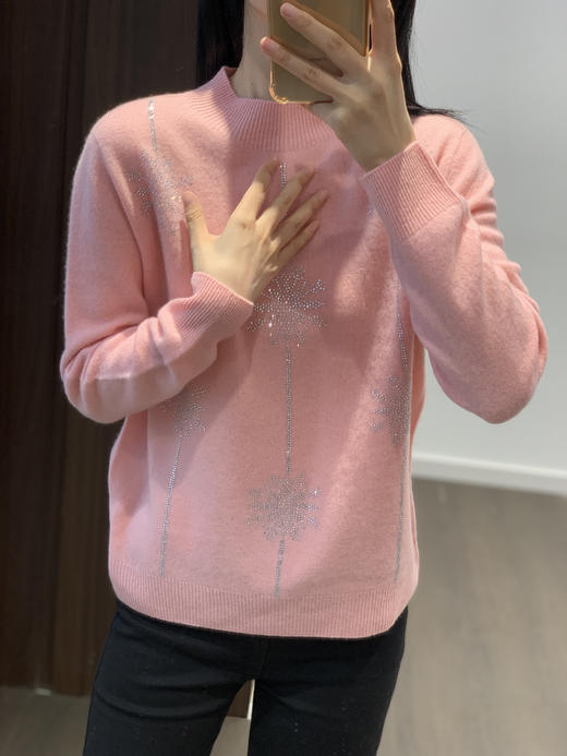 超级好货‼️出口订单~【意大利Marland100%羊毛衫合集】圆领/半高领/烫钻款都有！清完无补 ✅光泽好/杂质少/弹力大/保暖性强，手感无敌好！ 商品图7