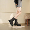 Westory2025年冬季直筒渐变做旧擦脏复古休闲厚底潮酷短靴W25DC85251 商品缩略图1