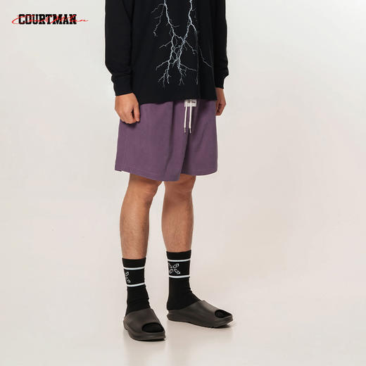 COURTMAN野球帝美式休闲运动短裤男夏新款篮球跑步训练四分裤 商品图1
