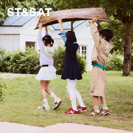 【童鞋】星期六休闲舒适包头防撞男女童阿甘鞋SSD3192UD2 商品图3