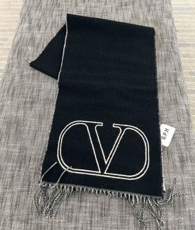 中性款logo围巾023