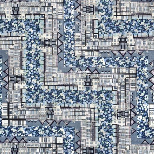 LT295C Liberty塔纳棉银粉 TUDOR BERRY--都铎浆果100支高支棉269/m 邮费到付 商品图4