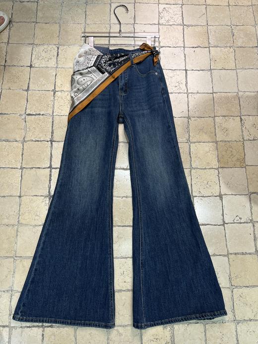 【门店同款】ENJOY秋季配丝巾喇叭裤 166145648 商品图0