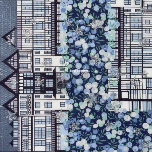 LT295C Liberty塔纳棉银粉 TUDOR BERRY--都铎浆果100支高支棉269/m 邮费到付 商品图1