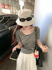 <曾小咸推荐> 现货秒杀！微信超特价！3色褶皱正肩短袖T 日常89.99 立减40 秒杀49.99！ 商品缩略图13