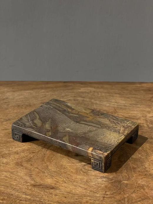 天然布丁石长方形四足台座，顺丰包邮 商品图2