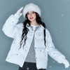 【易打理】三彩独醒2025冬季新款90白鸭绒羽绒服短款宽松面包服F 商品缩略图2