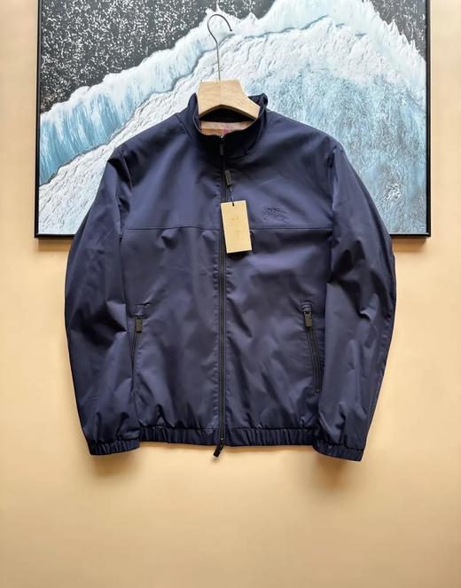 BURBER*Y巴宝莉新品巴家最新款立领科技面料夹克 商品图3