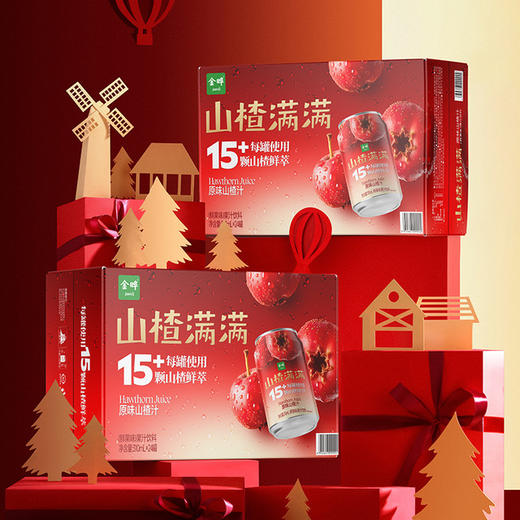聚便利 X 山姆 金晔 山楂满满山楂汁 310ml*1罐 商品图5