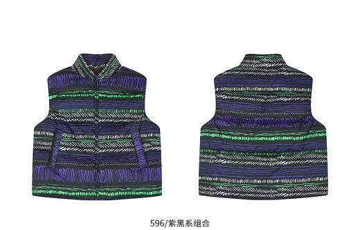 jnby   25年冬款  羽绒马甲  1P0C11620 商品图9