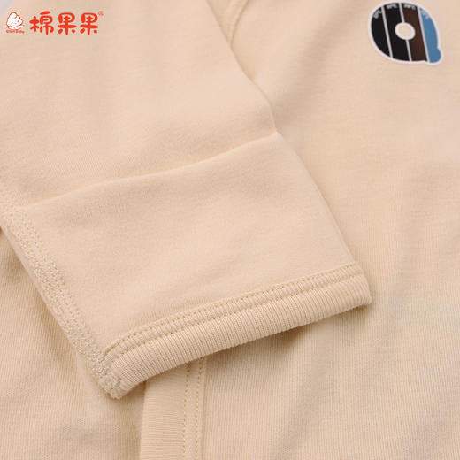 棉果果冬季新品暖姜棉柔软保暖婴儿新生儿暖姜半背衣M401110425662 商品图4