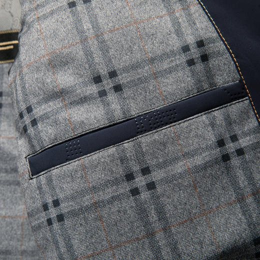 含桑蚕丝填充 翻领棉衣 商品图14