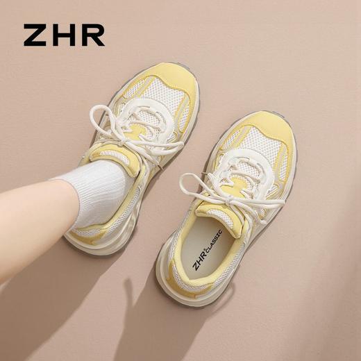 ZHR则则内增高复古阿甘鞋2025春秋新款时尚百搭轻便运动休闲鞋女 商品图5