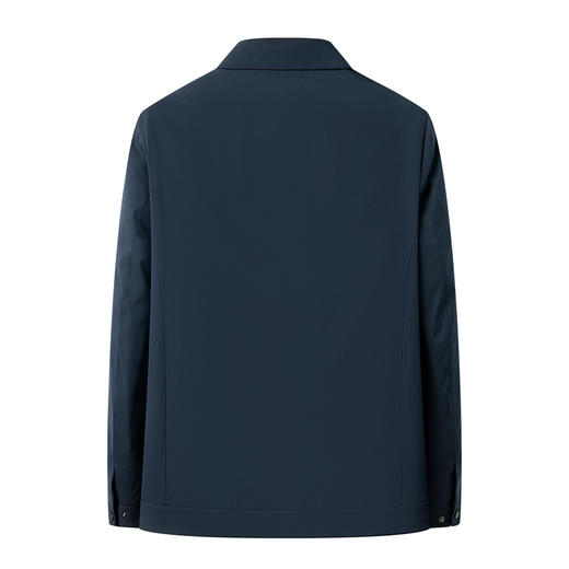 圣得西男士轻商务通勤翻领夹克2025秋季新款行政风合体易搭外套 商品图14