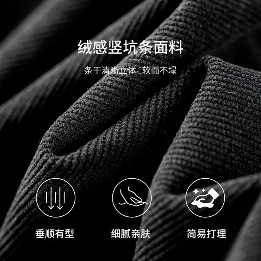 【内购】【璀璨珠片花】设计感手缝簇状花卉四合扣翻领宽松落肩长袖衬衫-153CA3211 商品图4