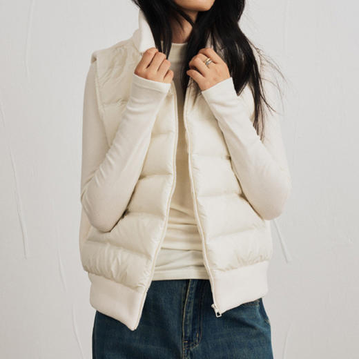 馥迦通勤百搭保暖轻量鸭绒马甲 商品图6