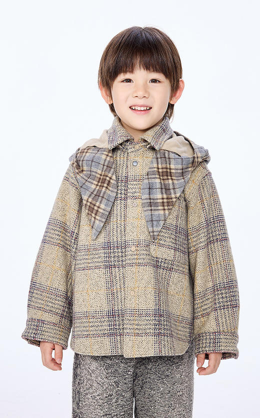 jnby   25年冬款   毛呢夹克  1P0812050 商品图3