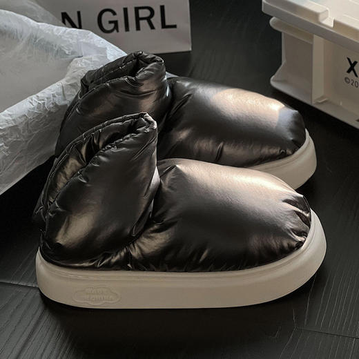 【YW】无忧购59元2双冬季保暖男士居家外穿包跟棉拖鞋清仓合集（截单后3-5天发货) 商品图3