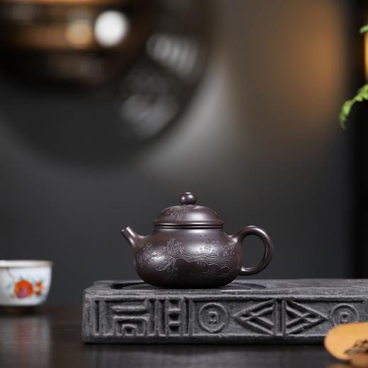 （下单赠下单赠茶杯+茶叶）俞震大师5款紫砂壶 ，皆为原矿紫茄泥，经30年陈腐，1180°高温煅烧而成【G】 商品图10