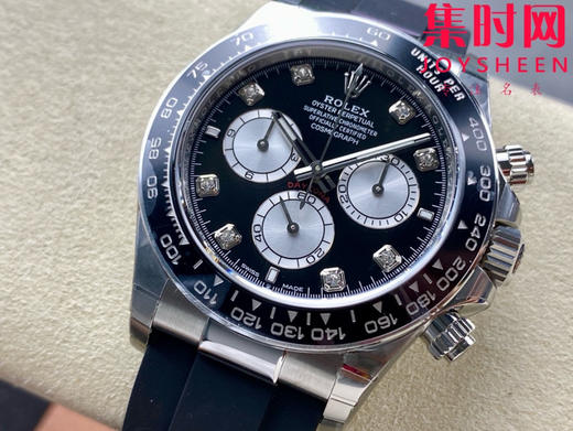 劳力士宇宙计型 BT迪通拿 黑盘钻面 黑陶迪 男士腕表 丹东4131机 商品图2